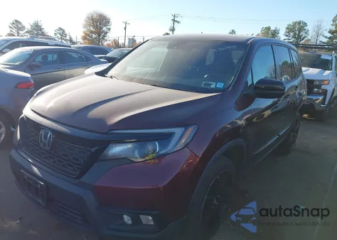 2019 Honda Passport Sport from USA, damaged, VIN 5FNYF8H21KB008778